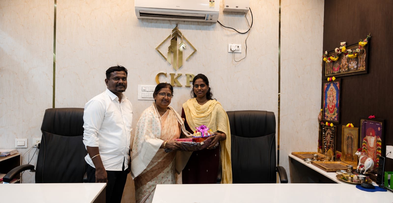 Mrs. Vijaya - Woraiyur, Trichy CKP Avenue Plot No. 55 & 56