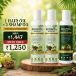 Advanced Ayurvedic Formula 1 Hair Oil + 2 Shampoo